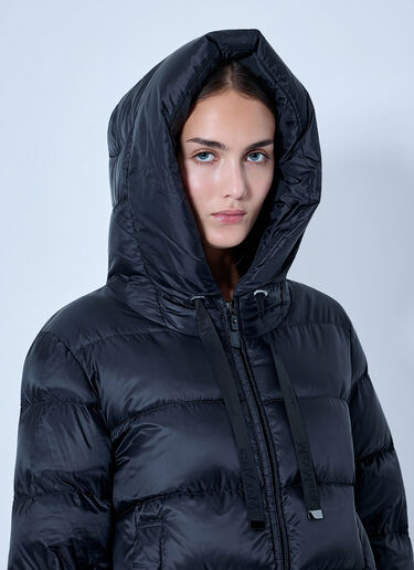 LN-CC® - Max Mara: Padded Hooded Jacket - Black Max Mara Padded Hooded Jacket Black max0266153