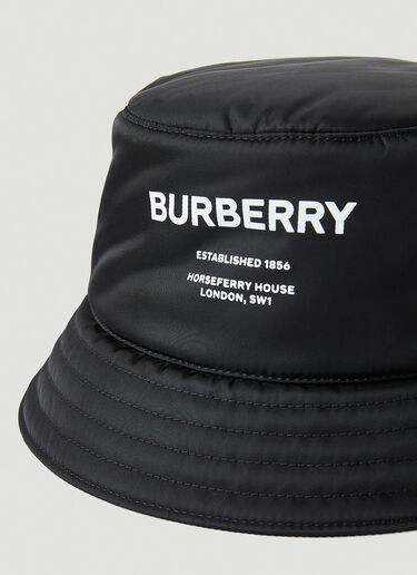 Burberry 나일론 패디드 버킷 햇 블랙 bur0348001