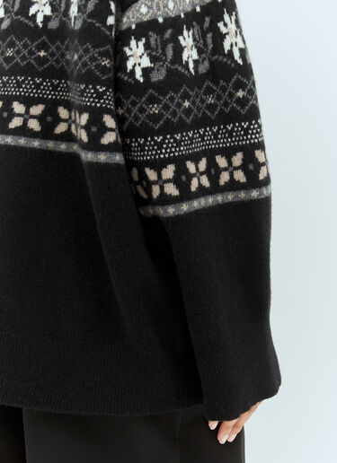 Skall Studio Leonora T-Neck Sweater Black ska0258011