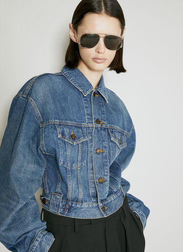 SL 653 レオン サングラス Saint Laurent SL 653 レオン サングラス シルバー yss0254001