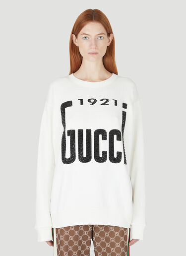 Gucci 1921 Sweatshirt White guc0247072
