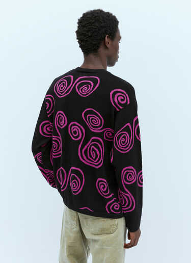 Stüssy Spiral Knit Sweater Black sts0151006