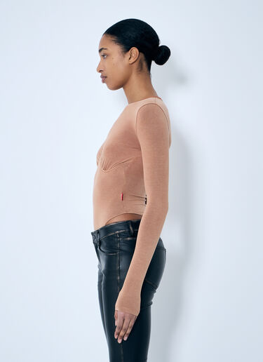 Diesel T-Finne-Q2 Bodysuit Beige dsl0259016