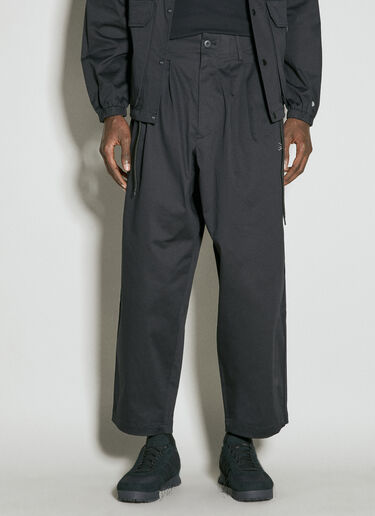 Yohji Yamamoto x NE Side Tape Pants Black yoy0154014