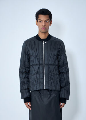 Moncler x Rick Owens Geocamo Flight Bomber Jacket Black mcs0363005