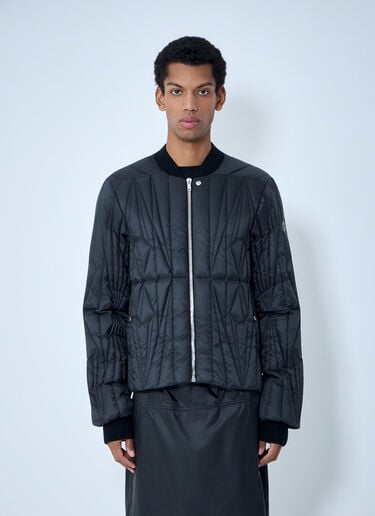 Moncler x Rick Owens Geocamo Flight Bomber Jacket Black mcs0363005