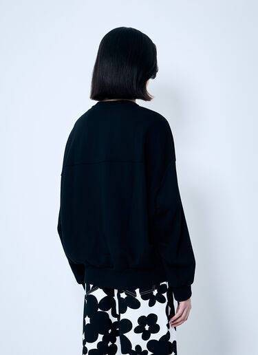 Marni Topstitch Sweatshirt Black mni0259003