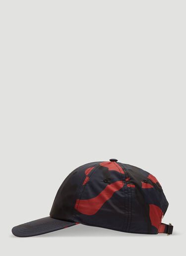 Valentino Camouflage Baseball Cap Navy val0137031