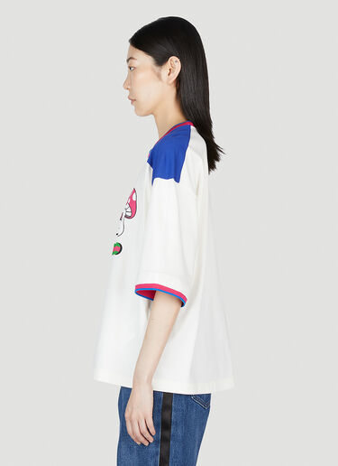 Gucci Mushroom Print T-Shirt White guc0253086