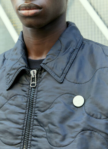 Quilted Overshirt OAMC Quilted Overshirt Black oam0154013