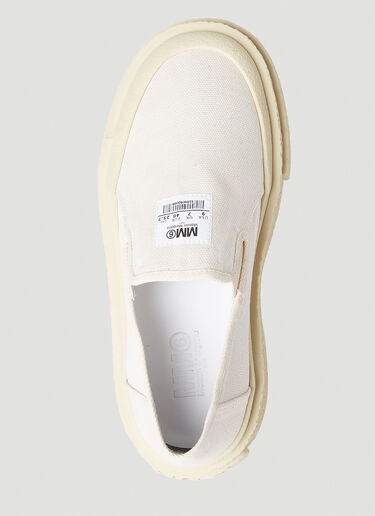 MM6 Maison Margiela Platform Sneakers Beige mmm0251029