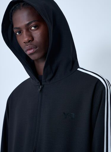 Y-3 Hooded U Wire Motif Sweatshirt Black yyy0162016