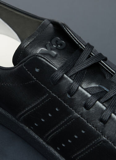 Y-3 Y-3 スーパースター レザースニーカー  ブラック yyy0156016