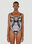 Versace Reversible Baroque Swimsuit Black vrs0251027