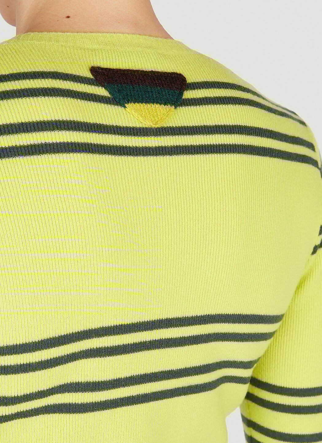 Prada striped sweater sales