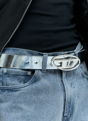 Diesel B-1DR Belt Silver dsl0154012