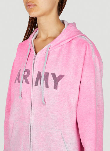 NOTSONORMAL Army Hooded Sweatshirt Pink nsm0351012
