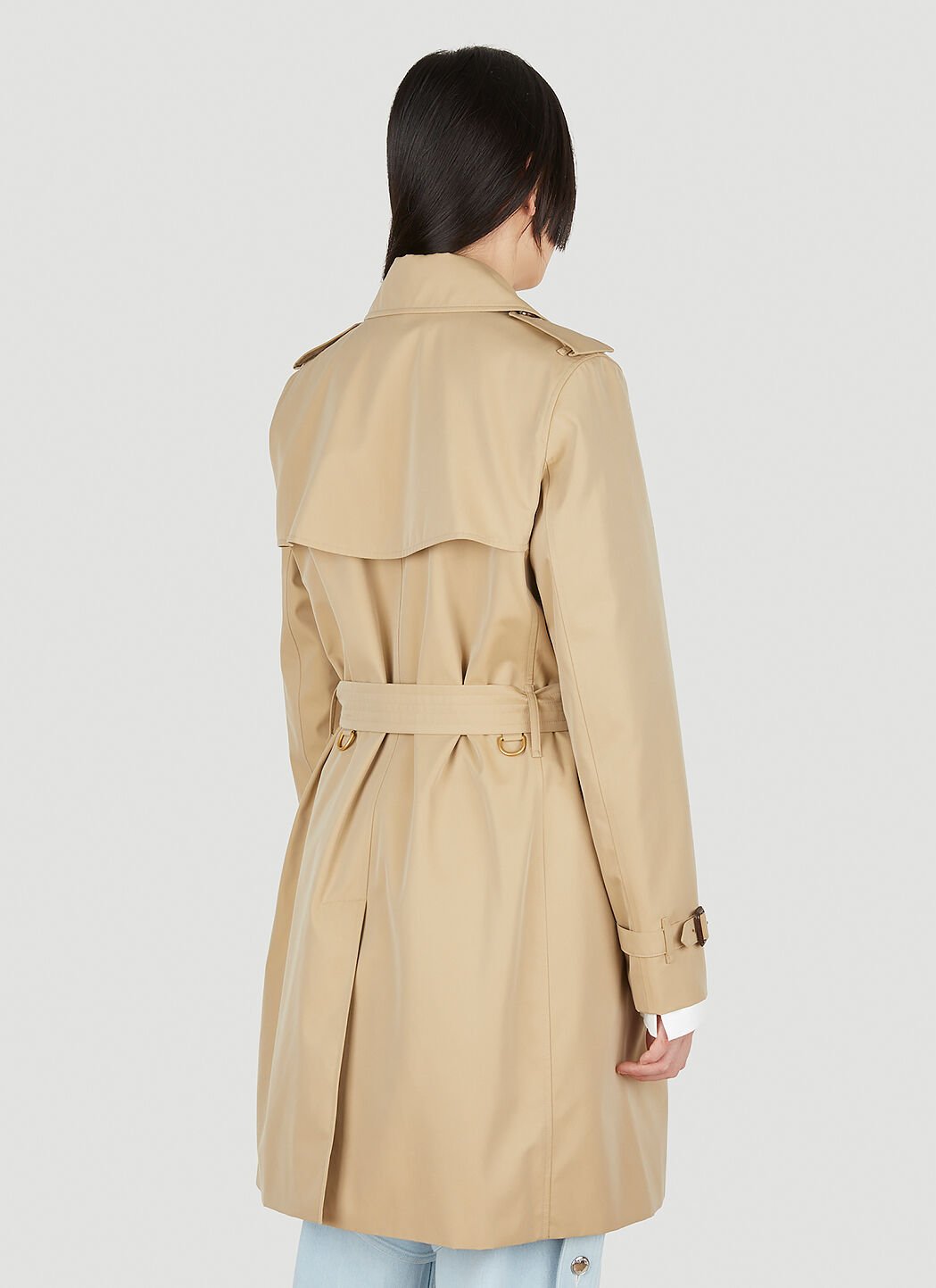 Burberry kensington short trench coat outlet
