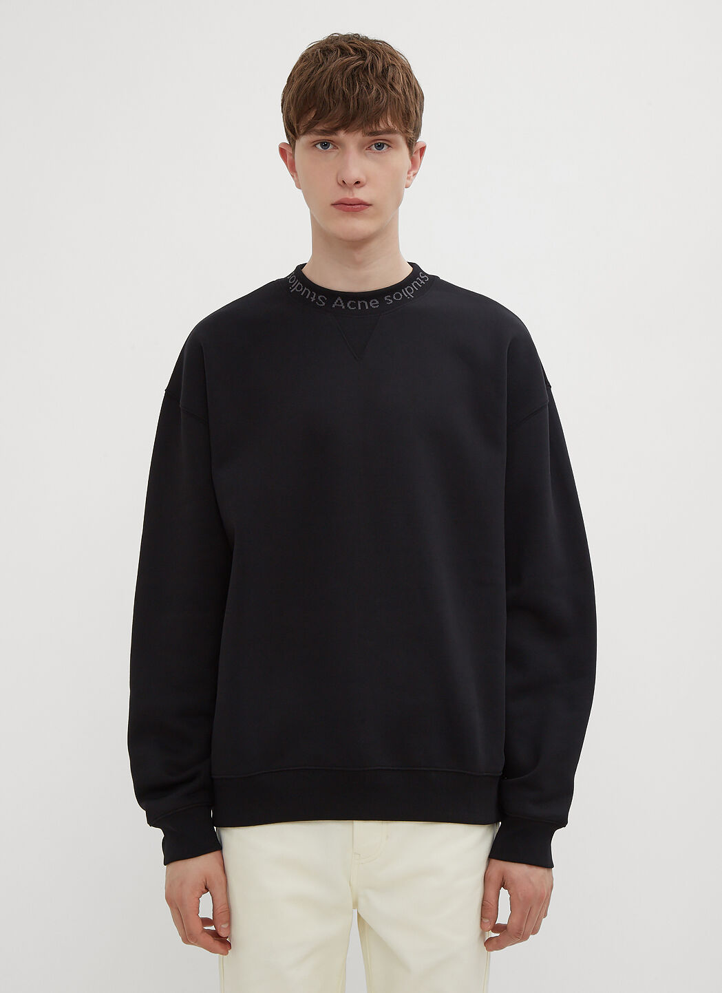 Valentino Iconic Flogho Sweatshirt Black val0137021