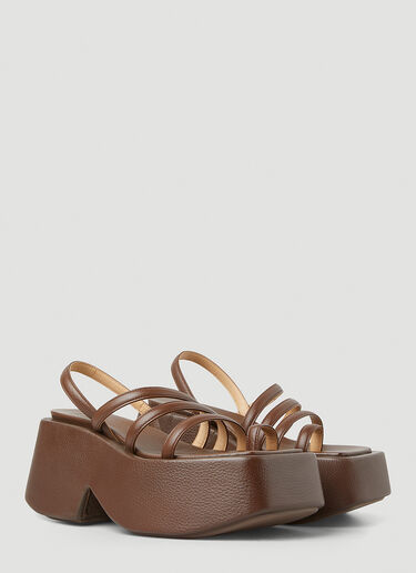 Marsèll Zeppo Strappy Sandals Brown mar0248022