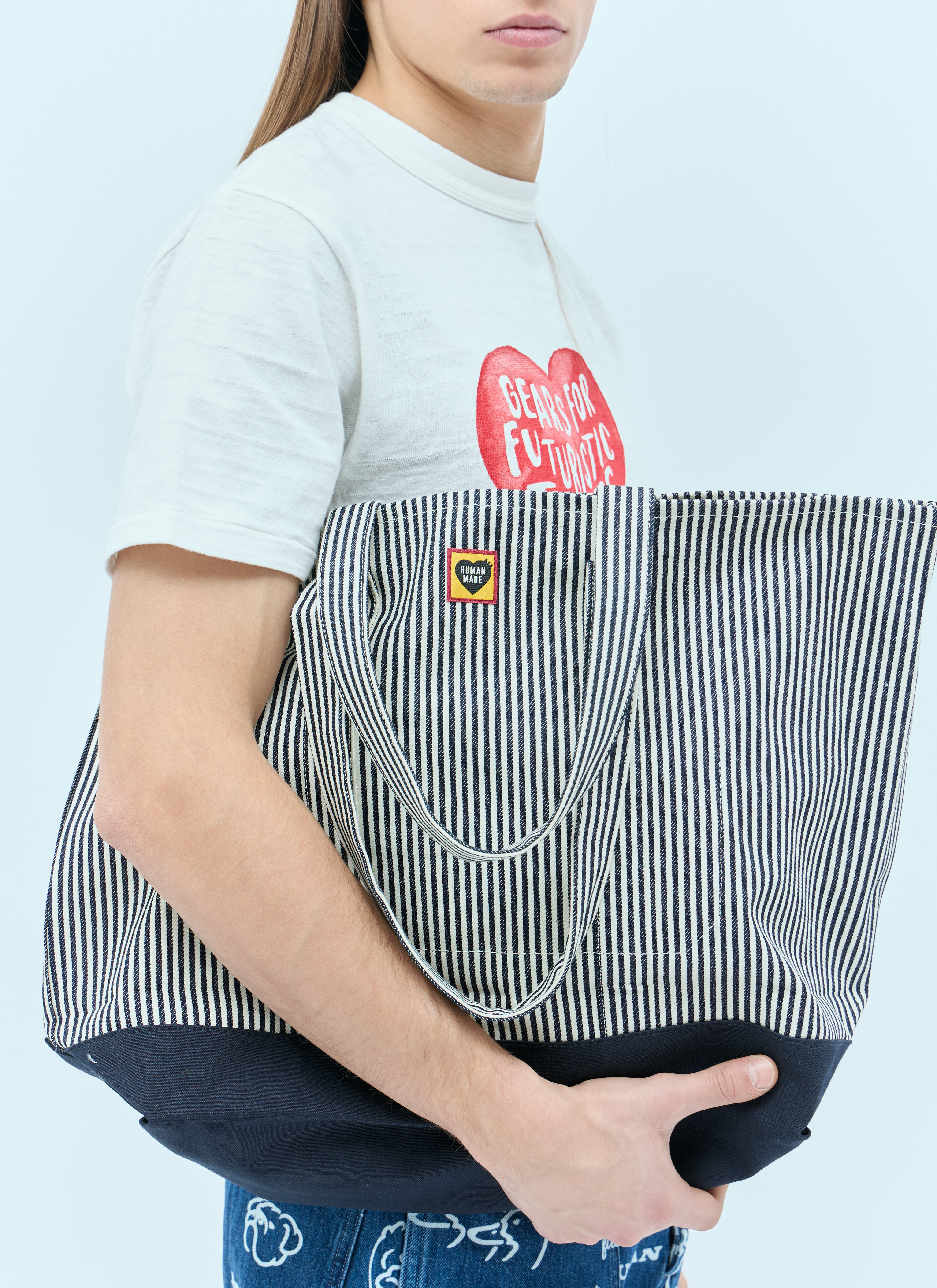 Human Made Men's' Hickory Tote Bag in Blue | LN-CC®