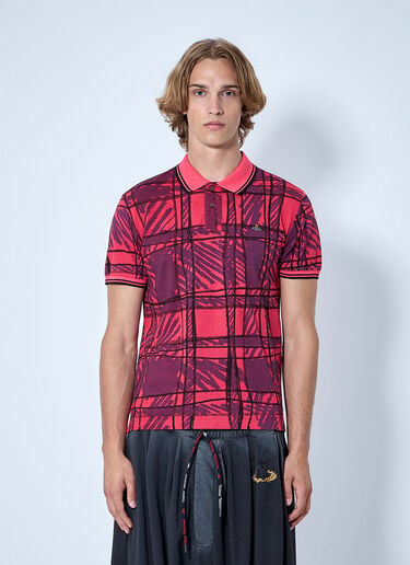 Vivienne Westwood Classic Polo Shirt Pink vvw0165008