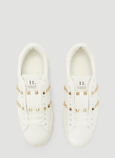 Valentino Rockstud Sneakers White val0231040