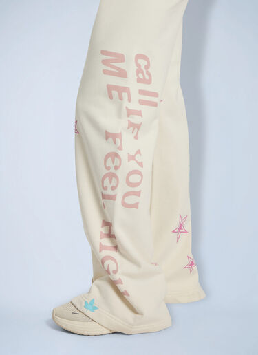 Palm Angels Feel High Sweatpants White pma0266206