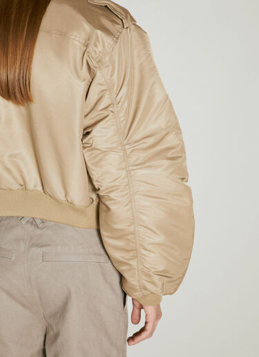 Entire Studios A-2 Bomber Jacket Beige ent0153001