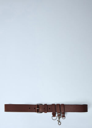 Miu Miu Tobacco Leather Belt Brown miu0164039