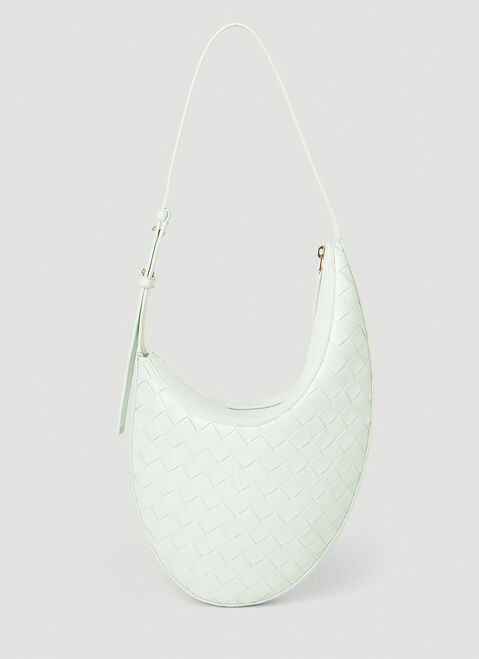 Bottega Veneta Drop Shoulder Bag Silver bov0252020