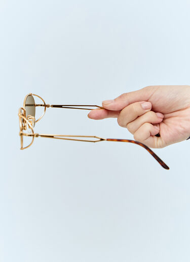Jean Paul Gaultier The 55-3175 Sunglasses Gold jpg0358002