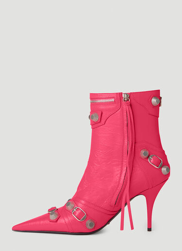 Balenciaga Cagole Boots Pink bal0252003