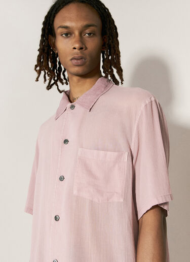 Our Legacy Crinkle Box Shirt Lilac our0157003