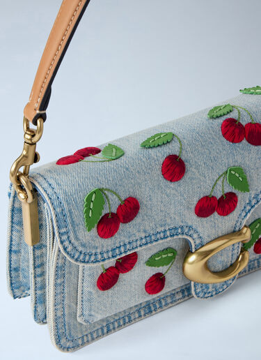Tabby Shoulder Bag 26 With Cherry Embroidery Coach Tabby Shoulder Bag 26 With Cherry Embroidery Blue coa0264025