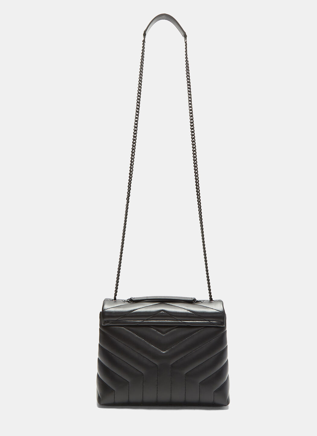 Saint Laurent Small LouLou Monogram Matelass Handbag in Black