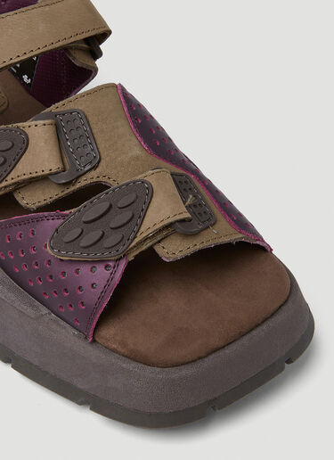 Quest Platform Sandals Eytys Quest Platform Sandals Brown eyt0349056