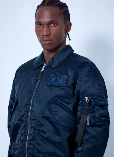 Alpha Industries CWU-45/P Base UV Loose Bomber Jacket Blue alp0366007
