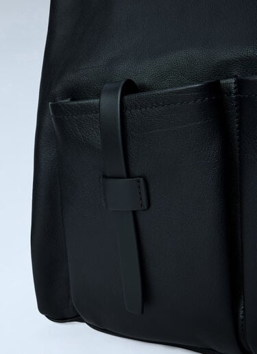 LN-CC® - Prada: Leather Large Route Tote Bag - Black Prada Leather Large Route Tote Bag Black pra0264401