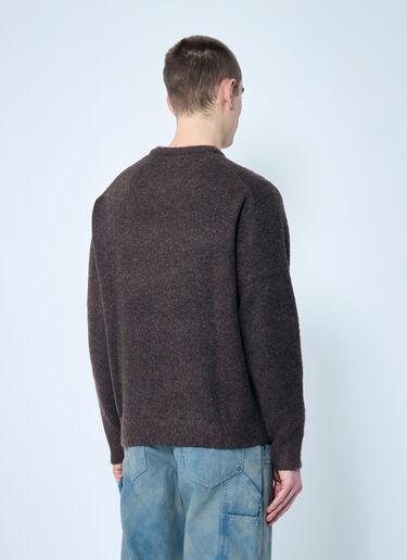 thisisneverthat® Heart Logo Knit Sweater Brown tsn0158004