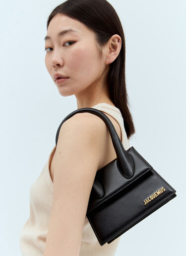 Le Chiquito Moyen ショルダーバッグ Jacquemus Le Chiquito Moyen ショルダーバッグ ブラック jac0250020