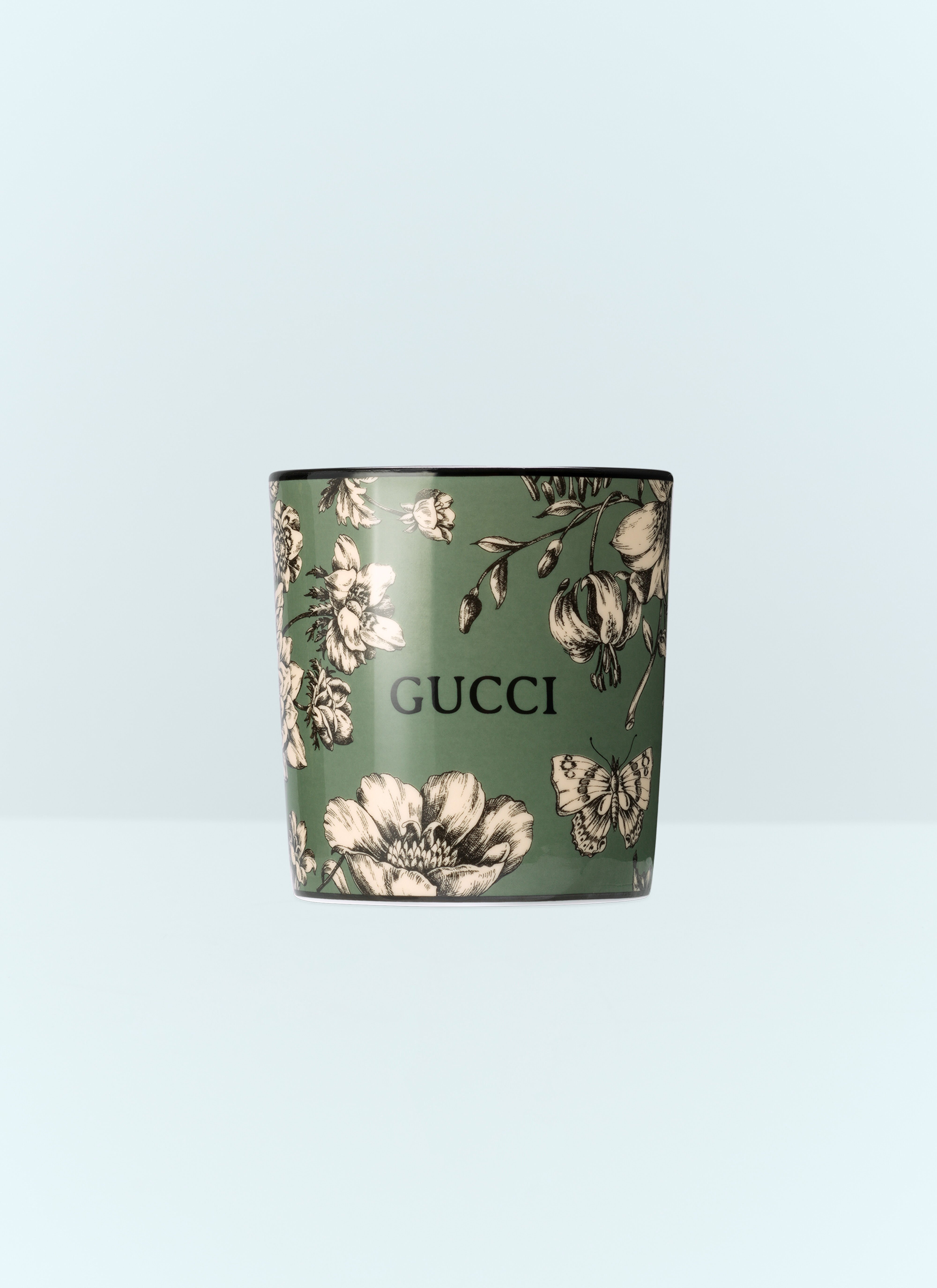 Les Ottomans Flora Sketch Candle Green wps0691232