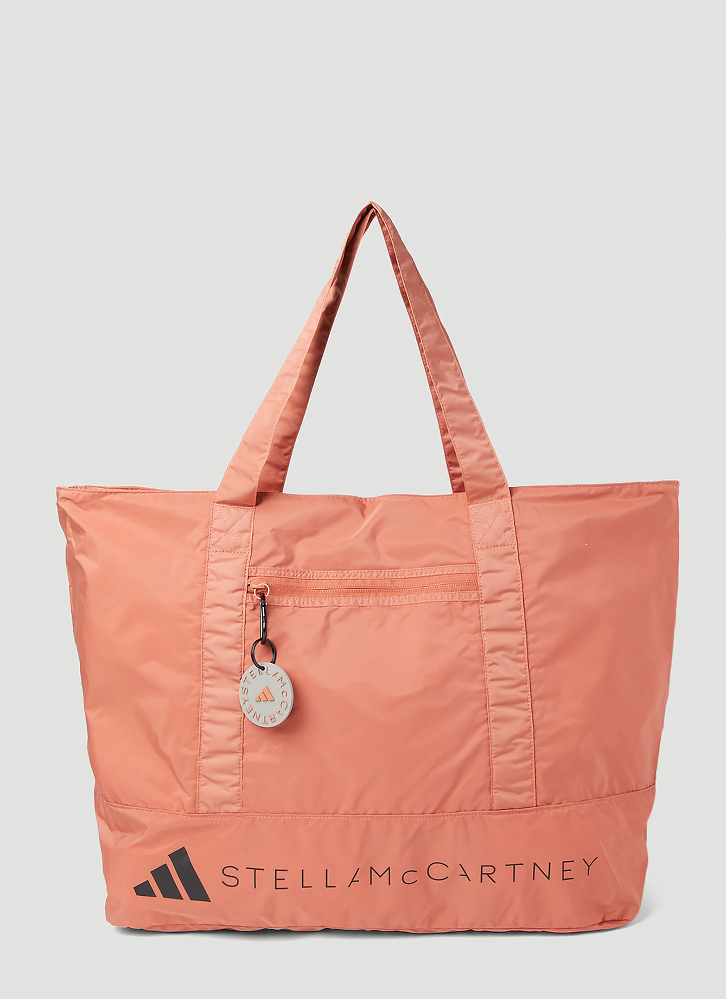 Adidas By Stella Mccartney Logo-print Tote Bag In Pink