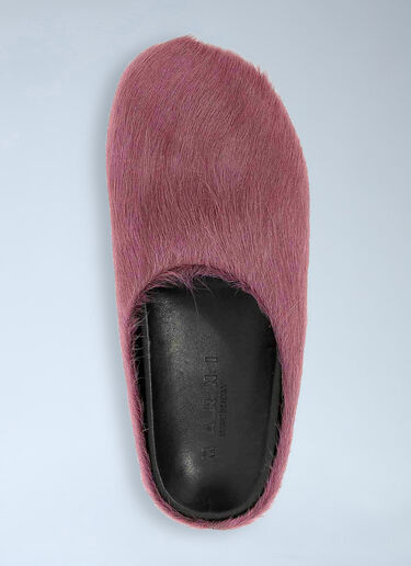 Marni Fussbett Sabot Mules Violet mni0249028