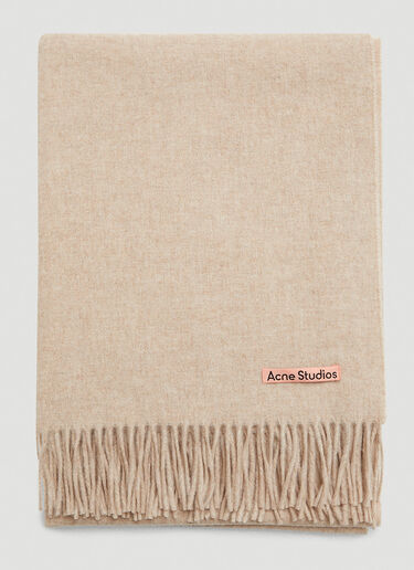 Logo Scarf Acne Studios Logo Scarf Beige acn0346020
