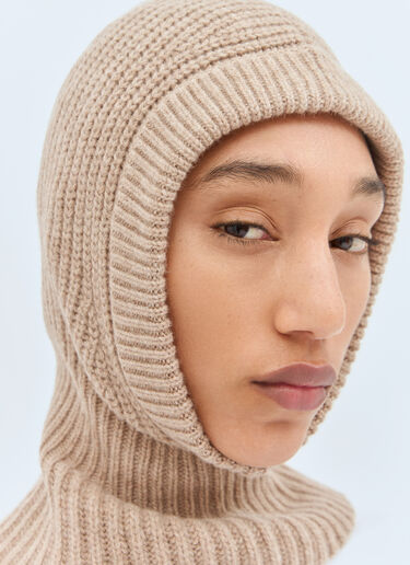 Lemaire Wool Balaclava Beige lem0258038
