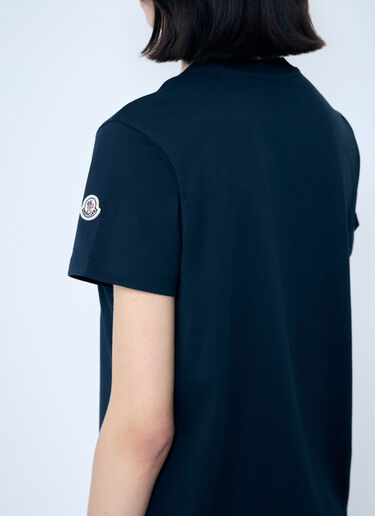 Moncler Logo Motif T-Shirt Navy mon0259028