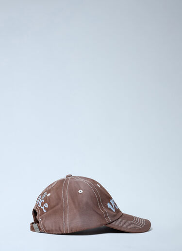 Venice Embroidery Baseball Cap ERL Venice Embroidery Baseball Cap Brown erl0162001