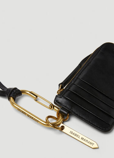 Nysben Card Holder Isabel Marant Nysben Card Holder Black ibm0249037