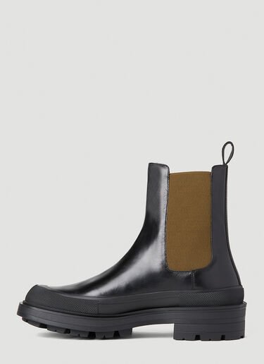 Alexander McQueen Stack Chelsea Boots Black amq0151040
